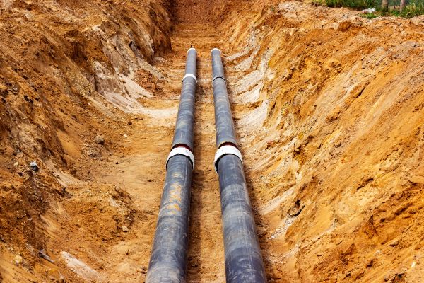 Cost of Water Line Trenching in Allentown