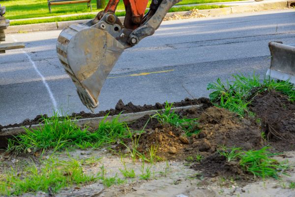 Cost of Sewer Line Trenching in Allentown