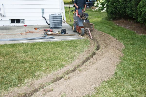 Cost of Electrical Trenching Service in Allentown